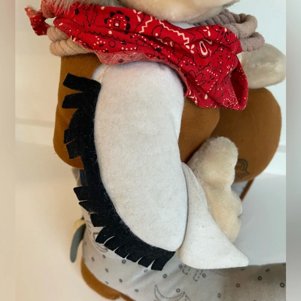 Vintage Dallas Cowboys Huddles Mascot plush football player Trudy Toys 1983 Doll - Picture 12 of 15